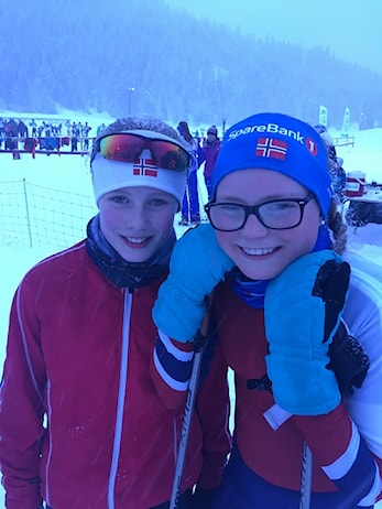 Jenter på Neastafetten